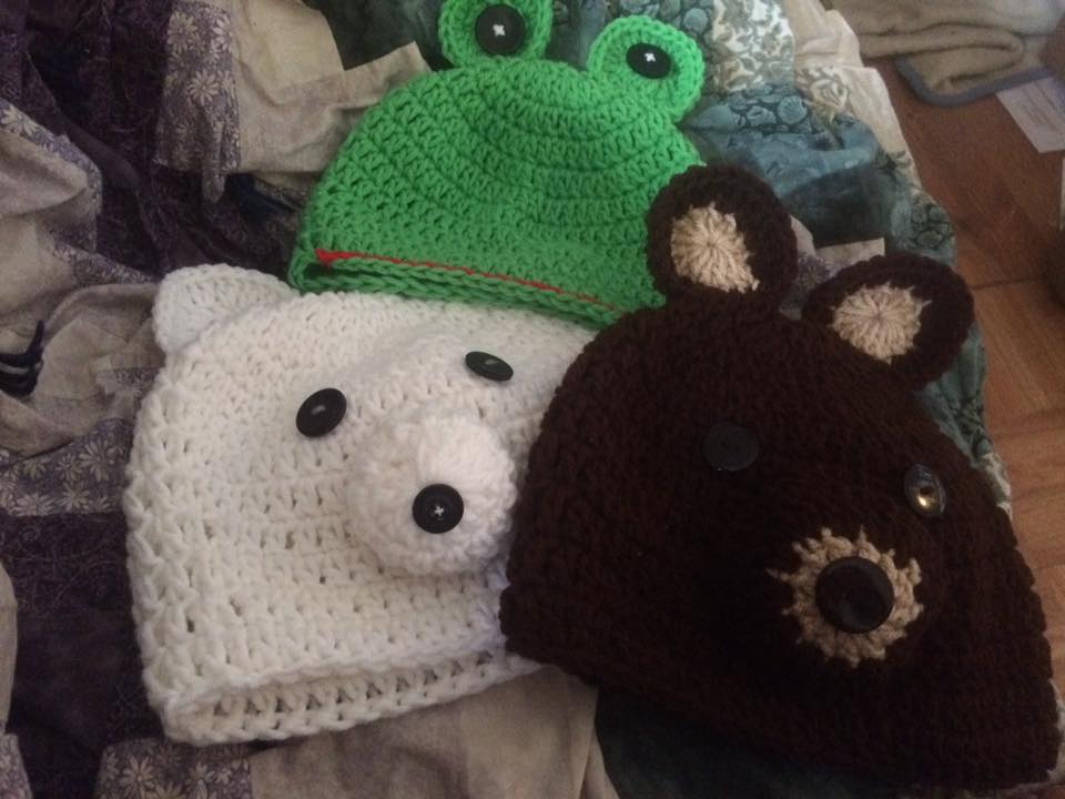 Bonnies- hats for the 5000 challenge