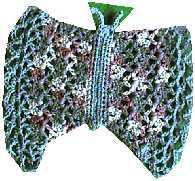 butterfly dishcloth