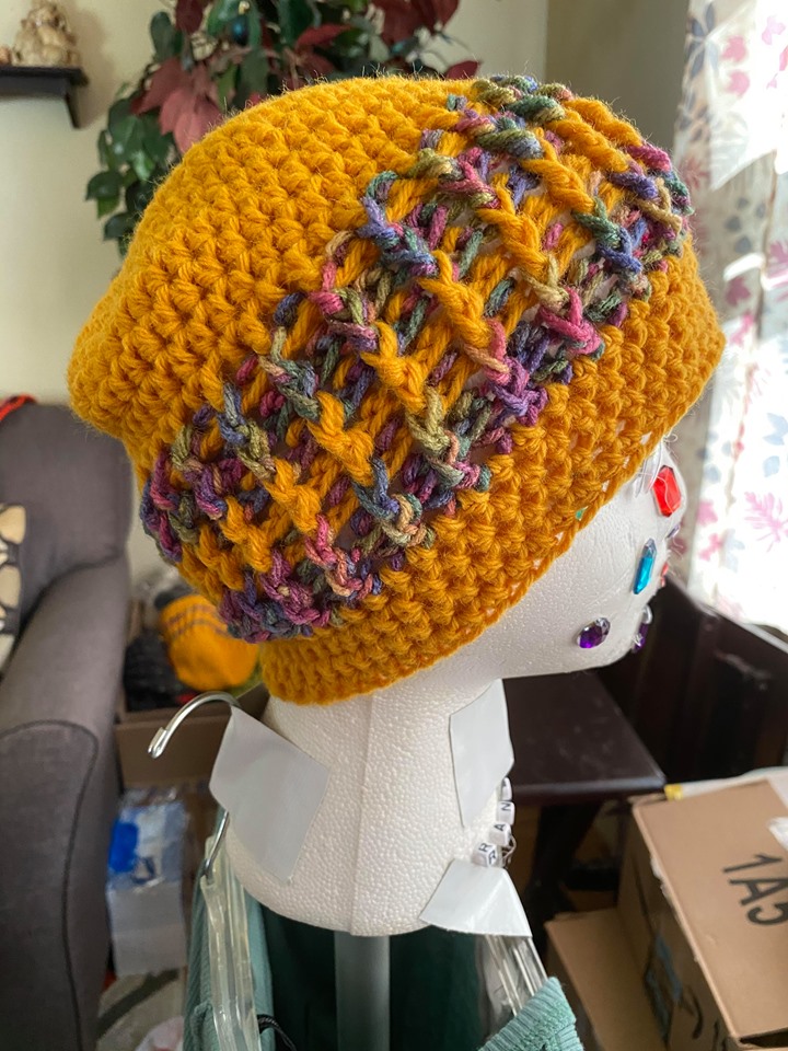 12 mo thru Adult Permission to Sell No.24 Pink Brown Earflap Hat with Bow Rolled Brim Crochet Hat Patterns