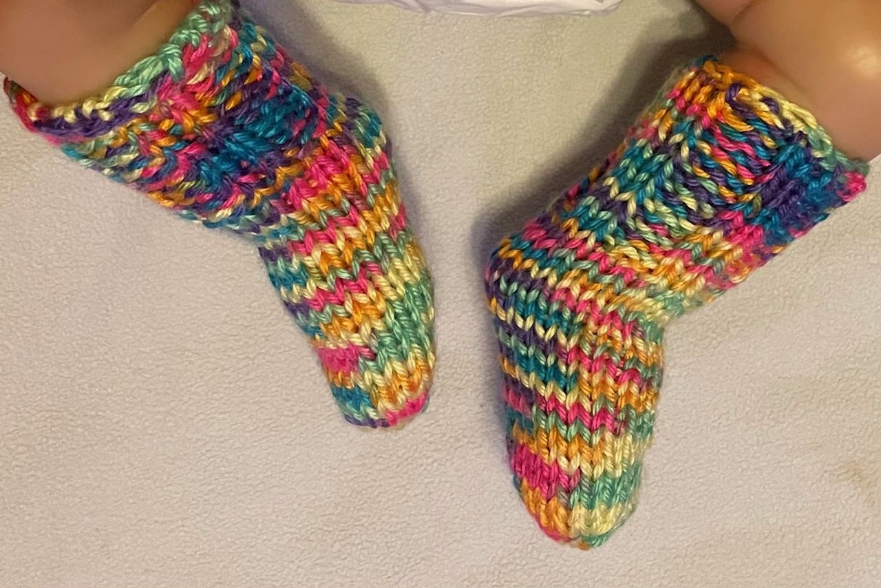 finished sock