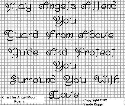 Angel Prayer chart